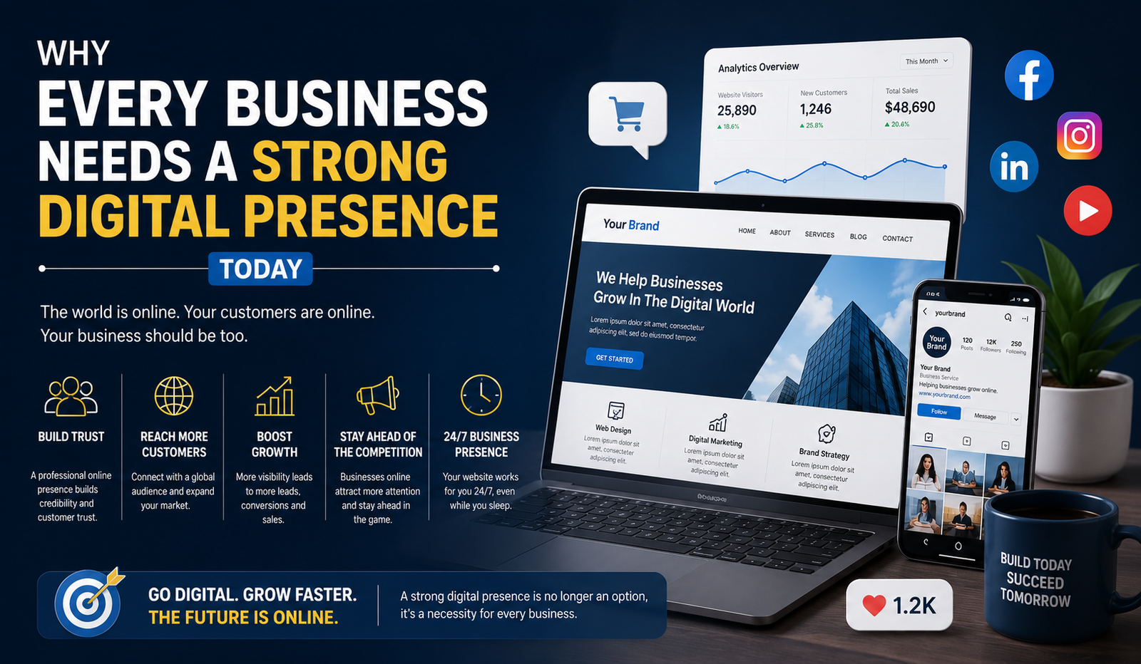 Why Every Business Needs a Strong Digital Presence Today